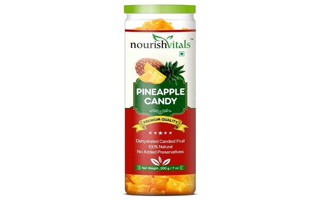 NourishVitals Pineapple Candy    Jar  200 grams
